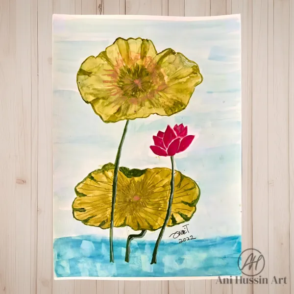 Water lily or Bunga Teratai