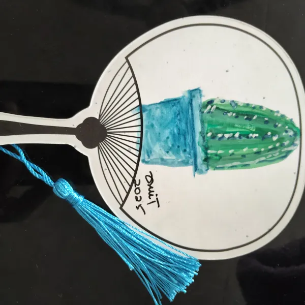 Fan Bookmark 1017