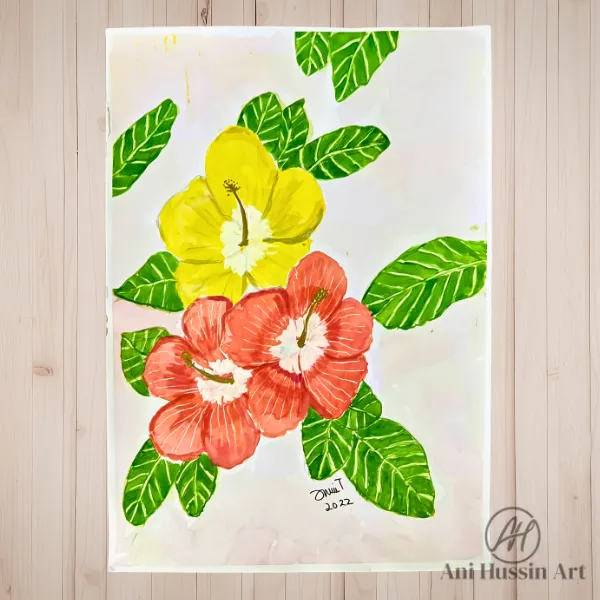 Hibiscus Malaysian National Flower